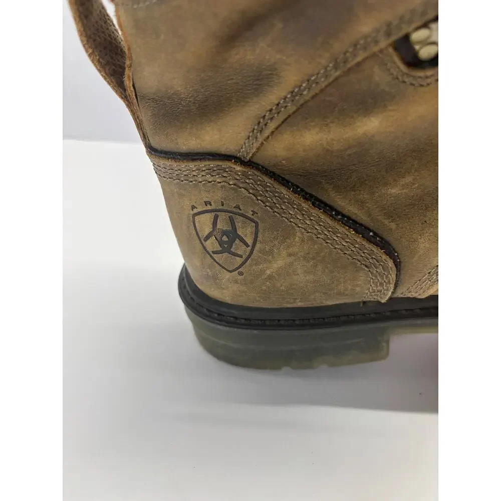 Ariat work boots men’s 11.5 brown leather performance work boots style 37229